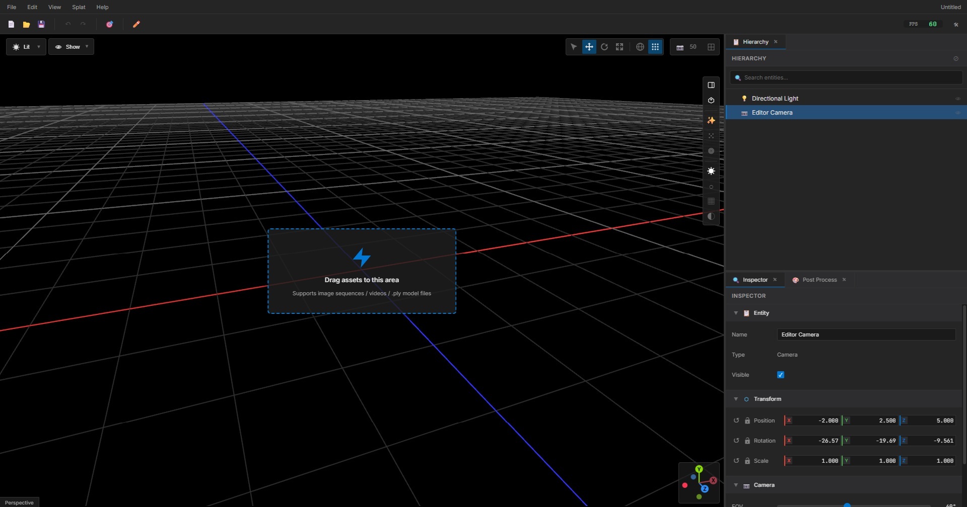 divshot Start Screen Example