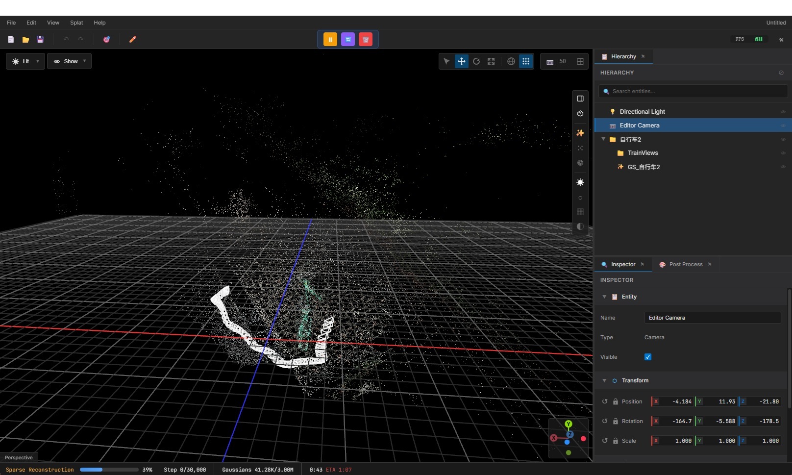Structure from Motion Process