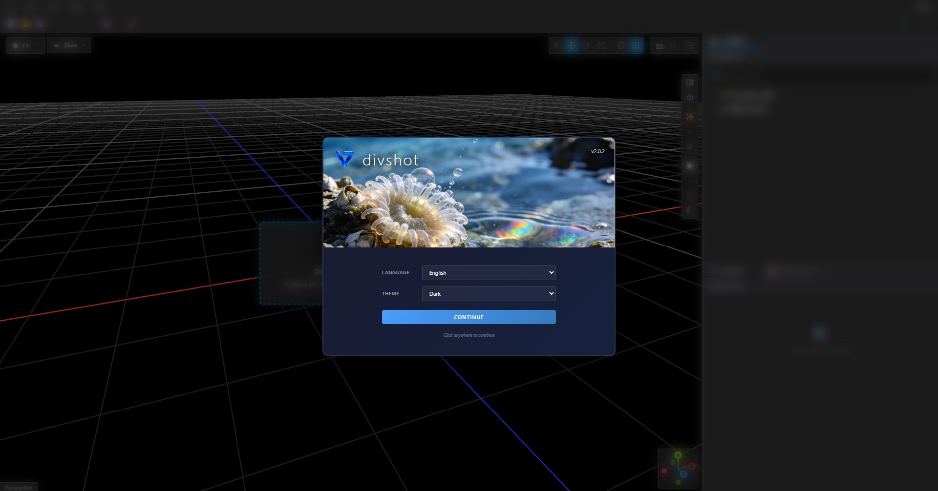 divshot Main Interface Example