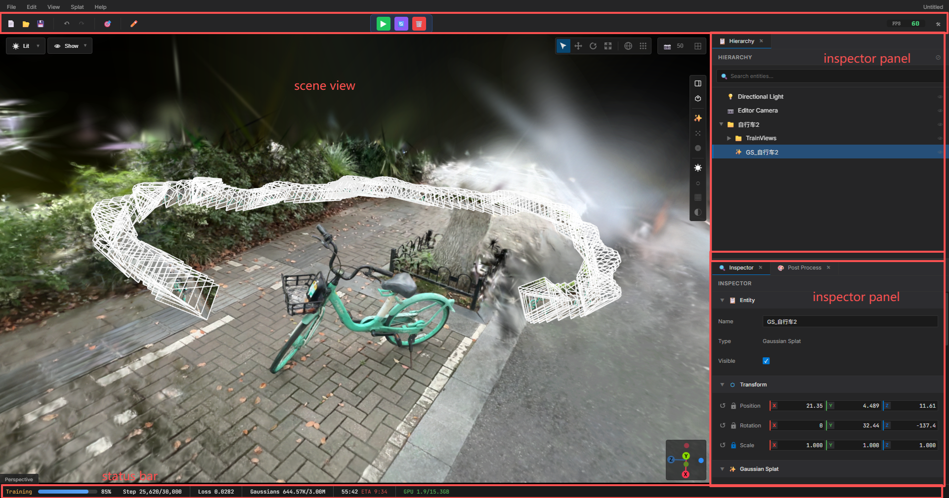 divshot User Interface Layout
